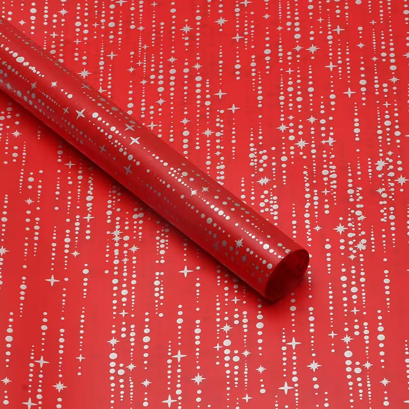 Meteor Shower Bouquet Wrapping Paper