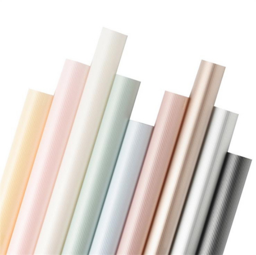 Smoky Line Floral Wrapping Paper