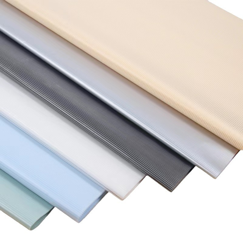 Smoky Line Floral Wrapping Paper