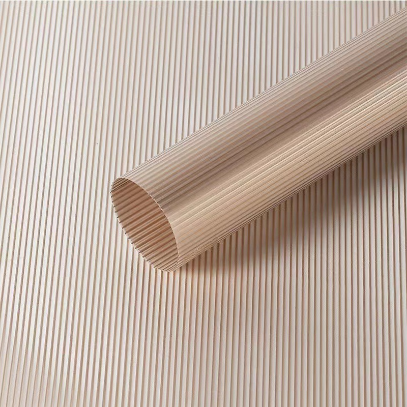 Smoky Line Floral Wrapping Paper