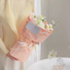 Macaron Party Floral Wrapping Paper