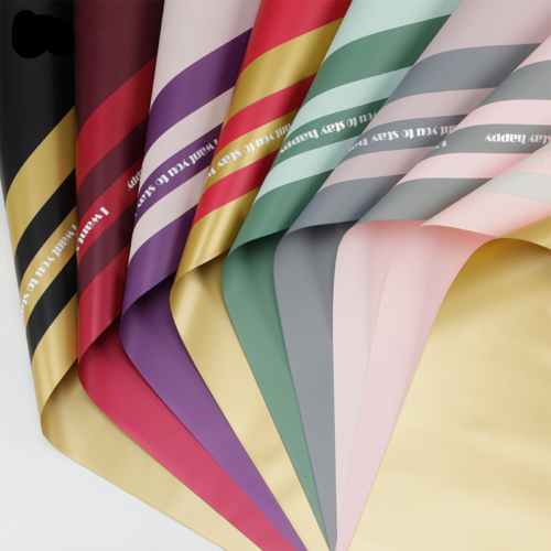 Opera Gala Bouquet Wrapping Paper