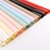 Gold-Rimmed Floral Wrapping Paper