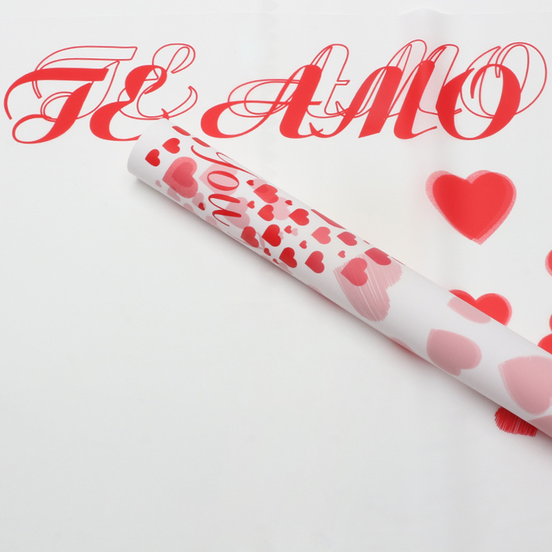 Cupid's Arrow Floral Wrapping Paper