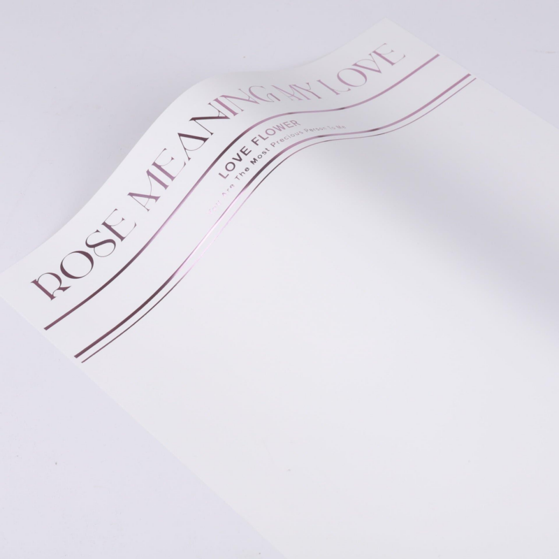 Romantic & Simple Rose Floral Wrapping Paper