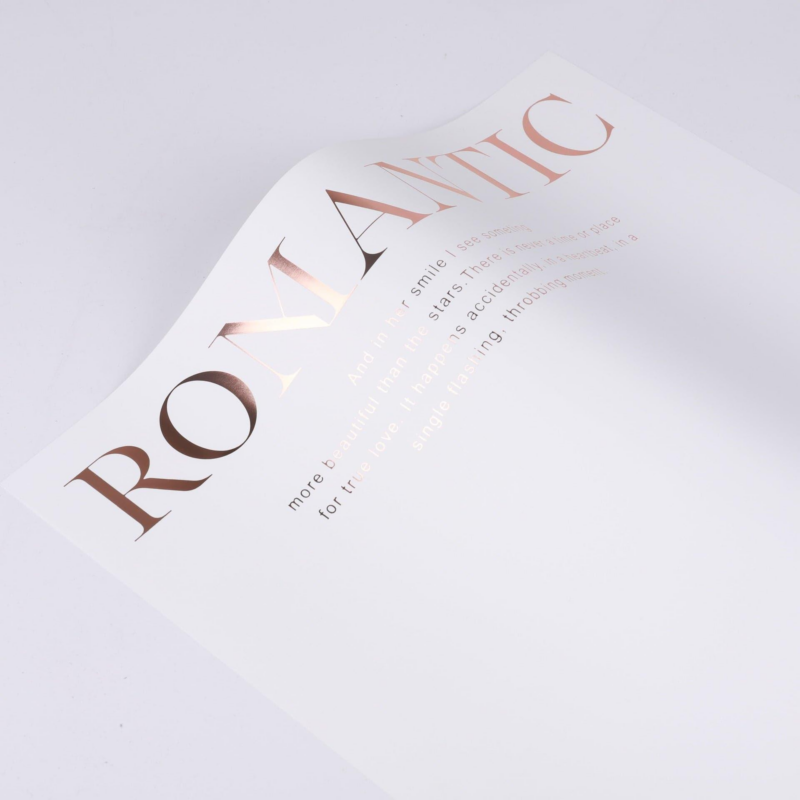 Romantic & Simple Rose Floral Wrapping Paper
