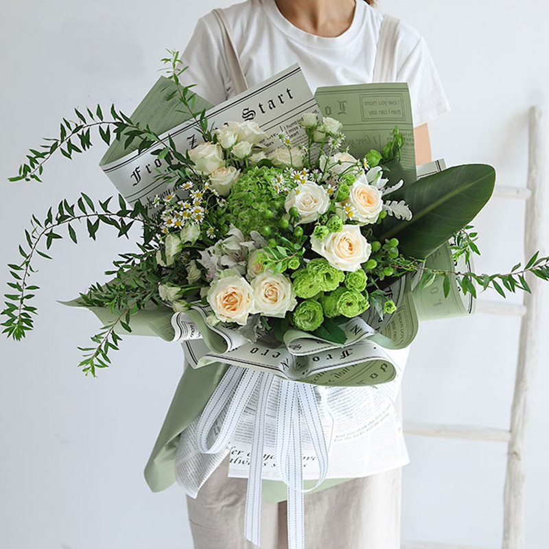 微信图片_20260407082119_7321_1 White Newspaper Wrapping Paper — 20 SheetsSize: 57*57 cm ± 1 cm Quantity: 20 sheets/pack Waterproof
