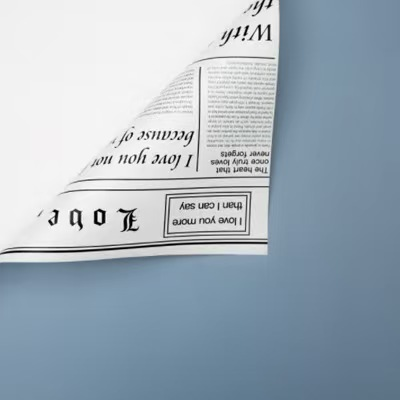 微信图片_20260407082605_7329_1 White Newspaper Wrapping Paper — 20 SheetsSize: 57*57 cm ± 1 cm Quantity: 20 sheets/pack Waterproof