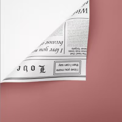 微信图片_20260407082704_7335_1 White Newspaper Wrapping Paper — 20 SheetsSize: 57*57 cm ± 1 cm Quantity: 20 sheets/pack Waterproof