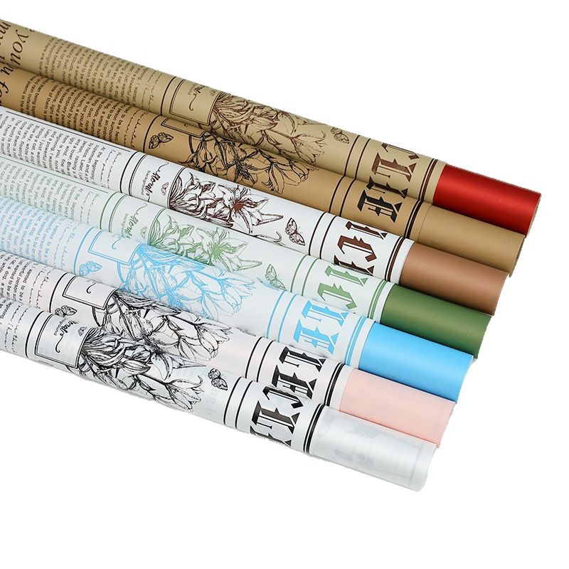 Garden of Eden Floral Wrapping Paper