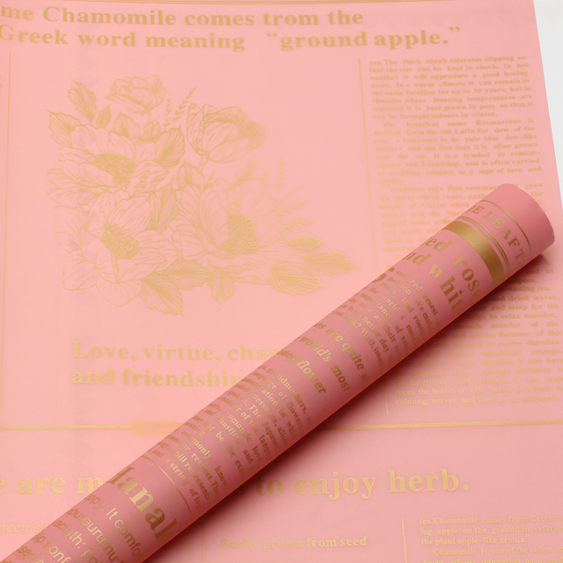 微信图片_20260407092523_7385_1 English Newspaper-Style Matte Waterproof Flower Wrapping Paper