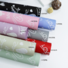 Heart-Patterned Floral Wrapping Paper