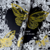 Butterfly TEAMO Floral Wrapping Paper