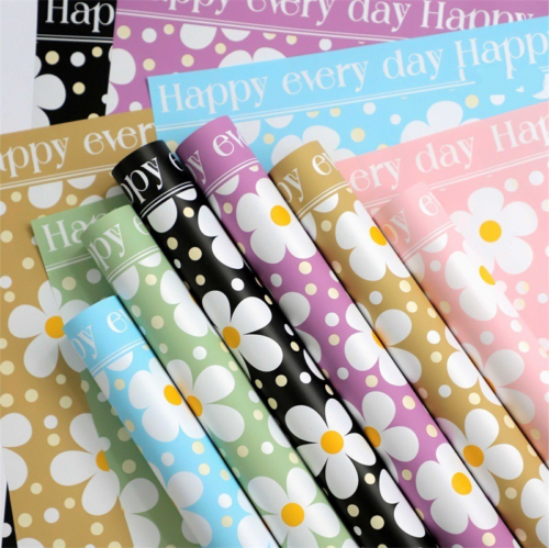 微信图片_20260407104934_7435_1 White Floral Wrapping Paper