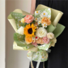 White Floral Wrapping Paper