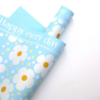 White Floral Wrapping Paper