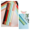 Floral Paper Tower Pattern Wrapping Paper