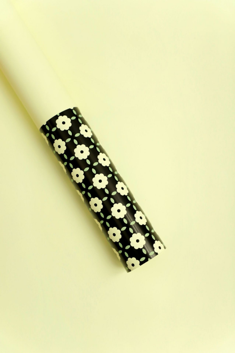 Floral Paper Tower Pattern Wrapping Paper