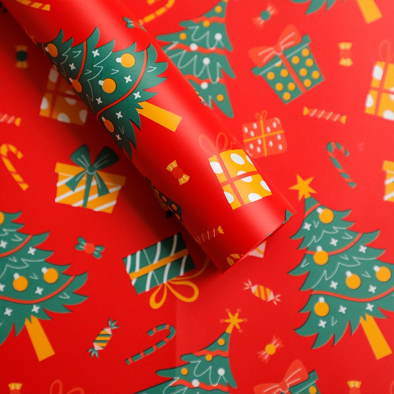 微信图片_20260407112849_7474_1 Christmas Bouquet Wrapping Paper