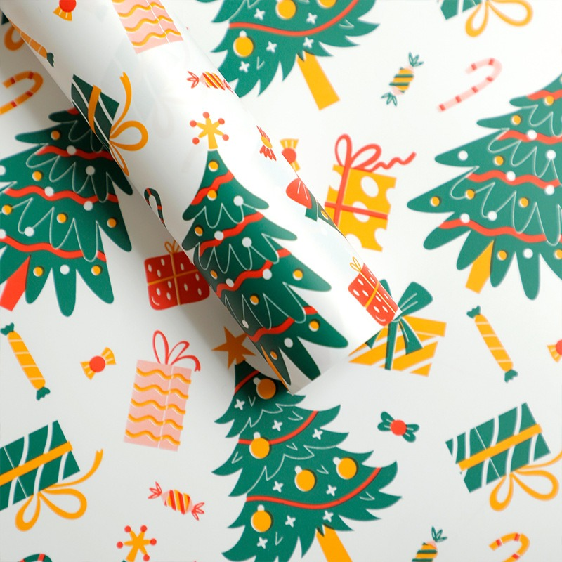 微信图片_20260407112910_7478_1 Christmas Bouquet Wrapping Paper