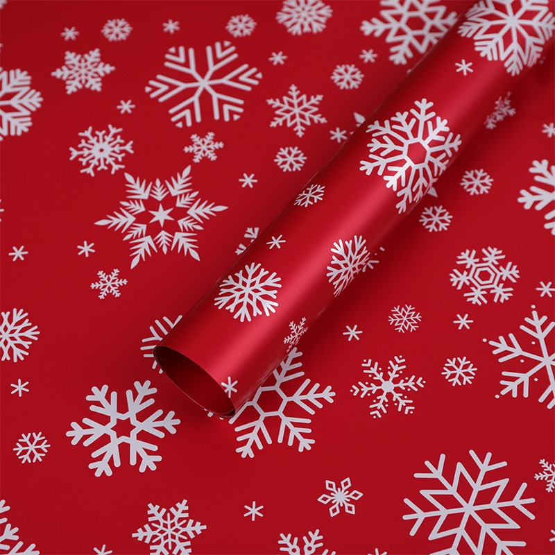 Christmas Floral Wrapping Paper
