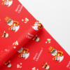 微信图片_20260407124640_7497_1 Flower Wrapping Paper with Snowman Pattern