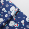 微信图片_20260407124651_7499_1 Flower Wrapping Paper with Snowman Pattern