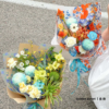 Roes Floral Gift Wrapping PaperSize: 57*57 cm ± 1 cm Quantity: 20 sheets/pack Waterproof