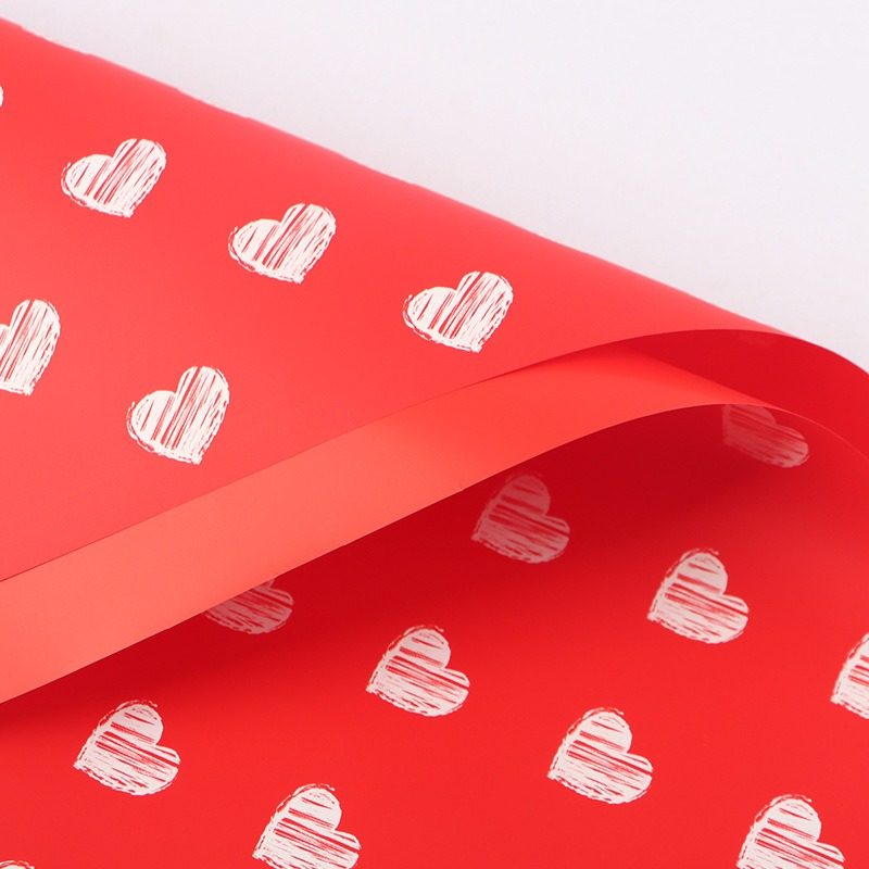 微信图片_20260408120147_7645_1 Cute Little Heart Flower Bouquet Wrapping Paper
