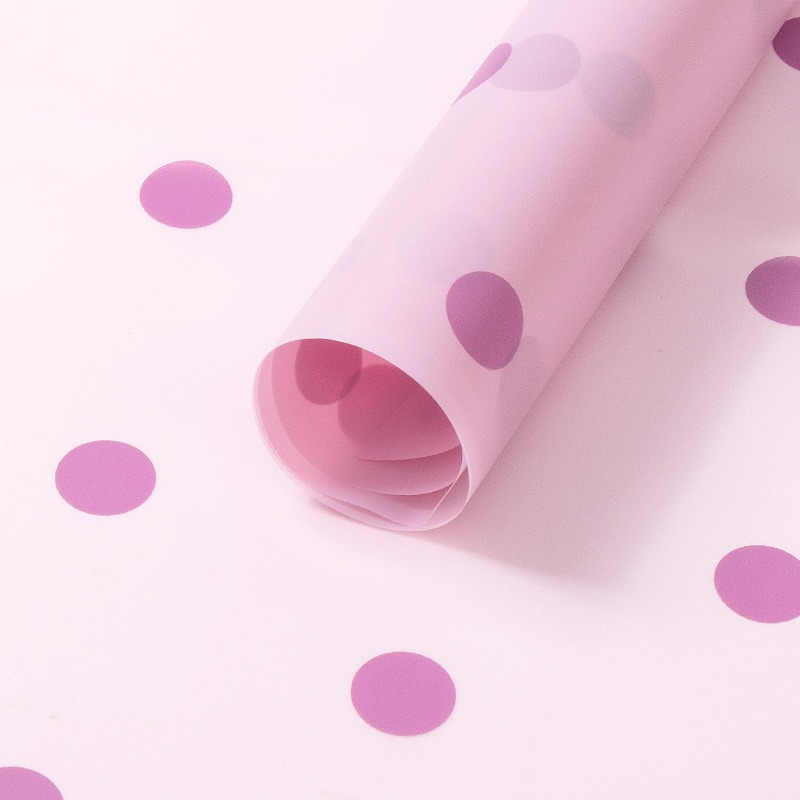 Crystal Bubble & Cute Flower Wrapping Paper