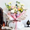 微信图片_20260408125626_7673_1 Gold-Rimmed Secret Bouquet Wrapping Paper