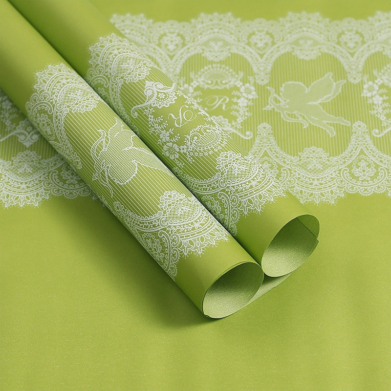 Classic Lace Floral Wrapping Paper