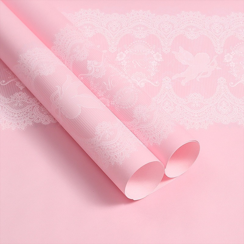 Classic Lace Floral Wrapping Paper