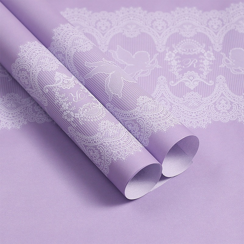 Classic Lace Floral Wrapping Paper