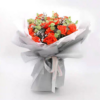 Small English Text Korean-Style Plain Paper Flower Wrapping Paper