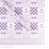 Sweetheart Couple Floral Wrapping Paper