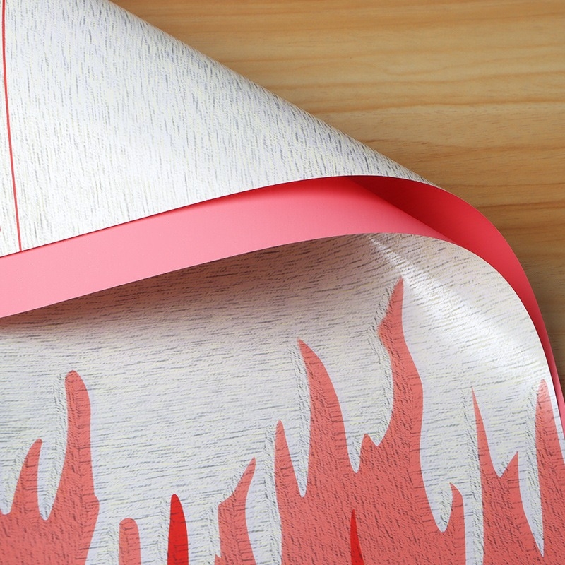 Coral Secrets Floral Wrapping Paper