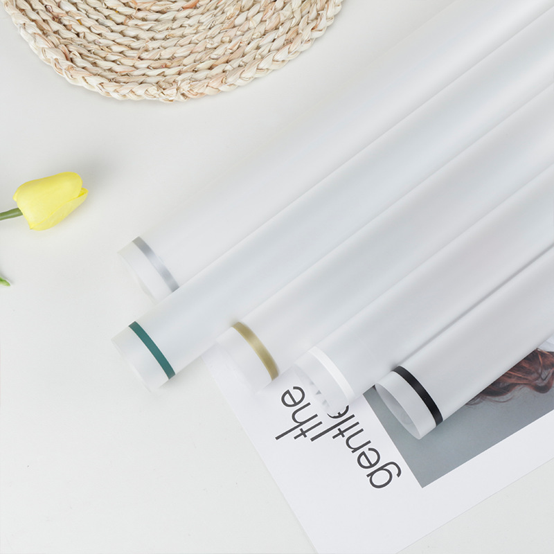 Simple "Smoke Effect" Flower Bouquet Wrapping Paper