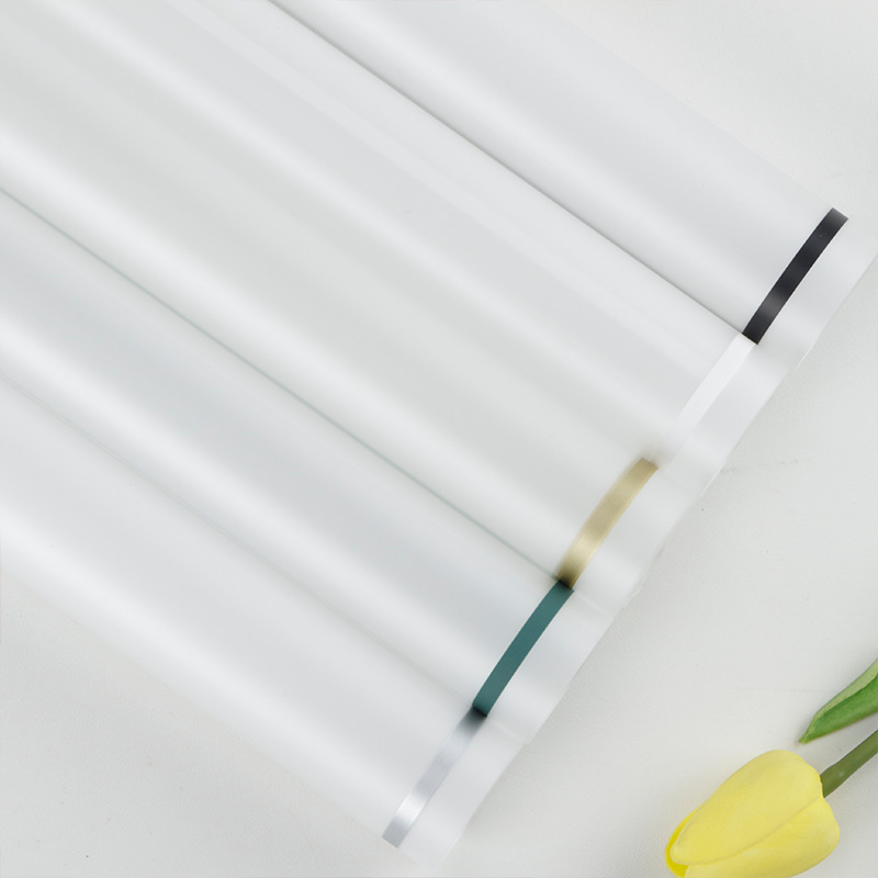 Simple "Smoke Effect" Flower Bouquet Wrapping Paper