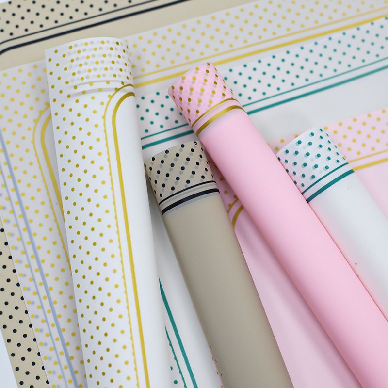 Heart-Themed Magic Floral Wrapping Paper