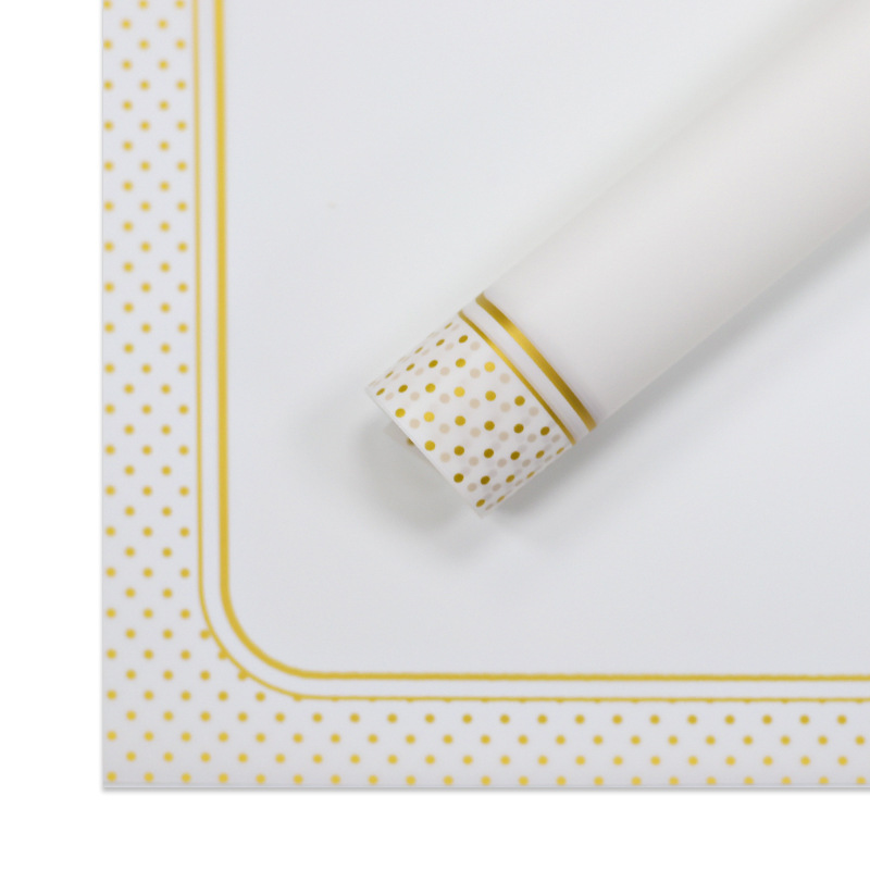 Heart-Themed Magic Floral Wrapping Paper