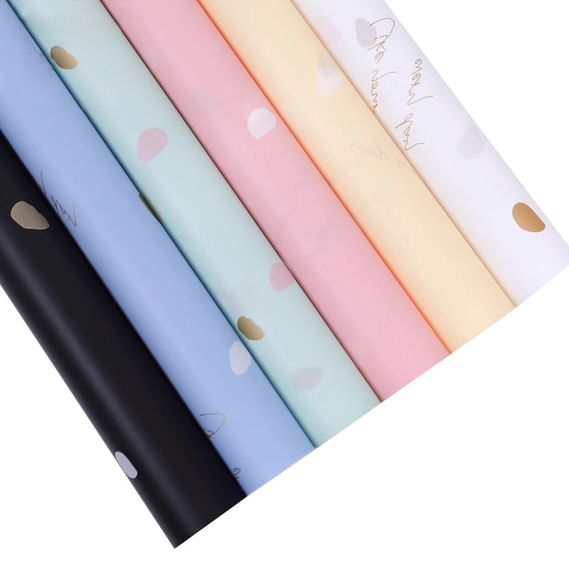 "Petal Rain" Bouquet Wrapping Paper