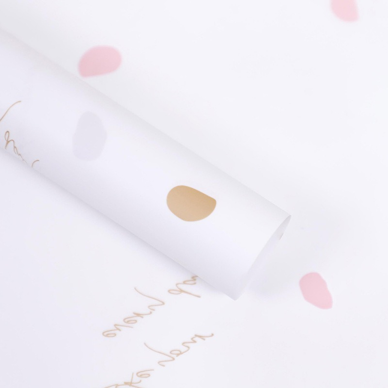 "Petal Rain" Bouquet Wrapping Paper