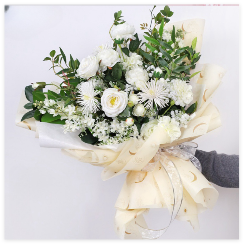 Moon Goddess Bouquet Wrapping Paper