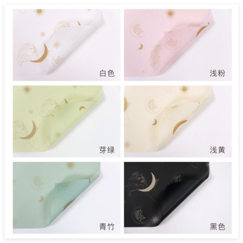 Moon Goddess Bouquet Wrapping Paper