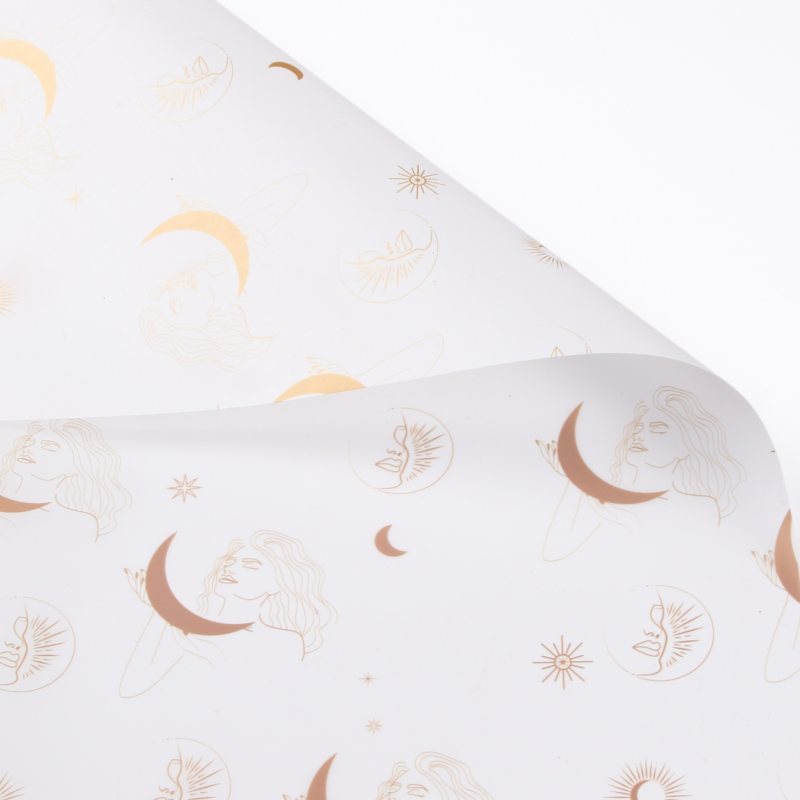 Moon Goddess Bouquet Wrapping Paper
