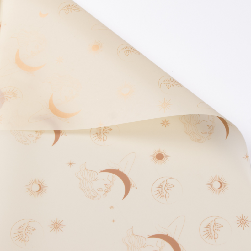 Moon Goddess Bouquet Wrapping Paper