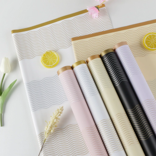 Times Floral Wrapping Paper