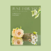 New Style Flower Wrapping Paper: Flexible Film with Double-Sided Waterproofing