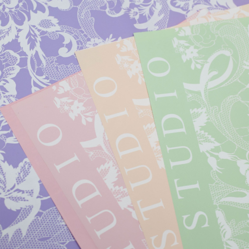Lace-Patterned Wrapping Paper